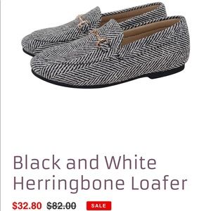 Little legends houndstooth boy shoes